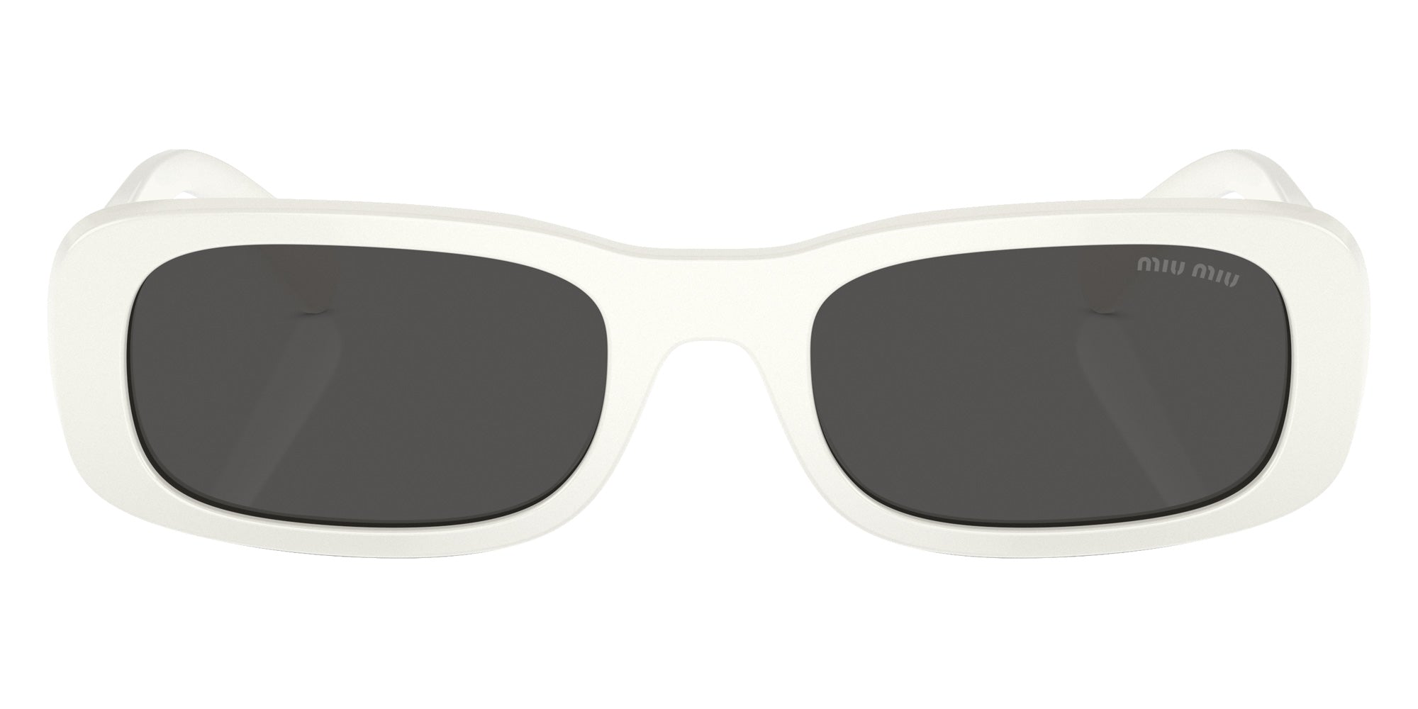 Miu Miu MU 08ZS 1425S0 53 - White Ivory / Dark Gray #id:mu08zs1425s0_s:100100