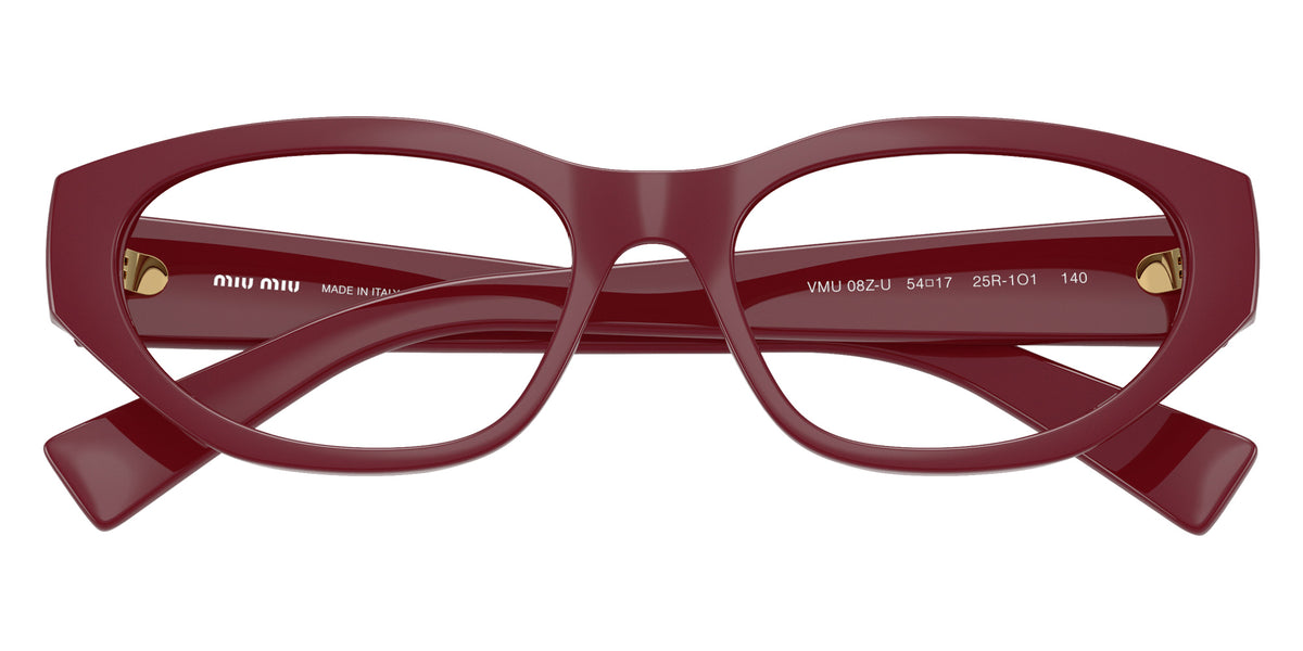 Miu Miu MU 08ZVU 25R1O1 52 - Bordeaux #id:mu08zvu25r1o1_s:108120
