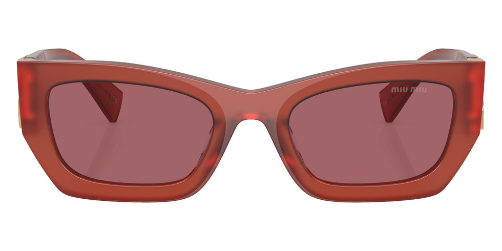 Miu Miu MU 09WS 10M08S 53 - Cognac Opal / Dark Violet #id:mu09ws10m08s_s:100100