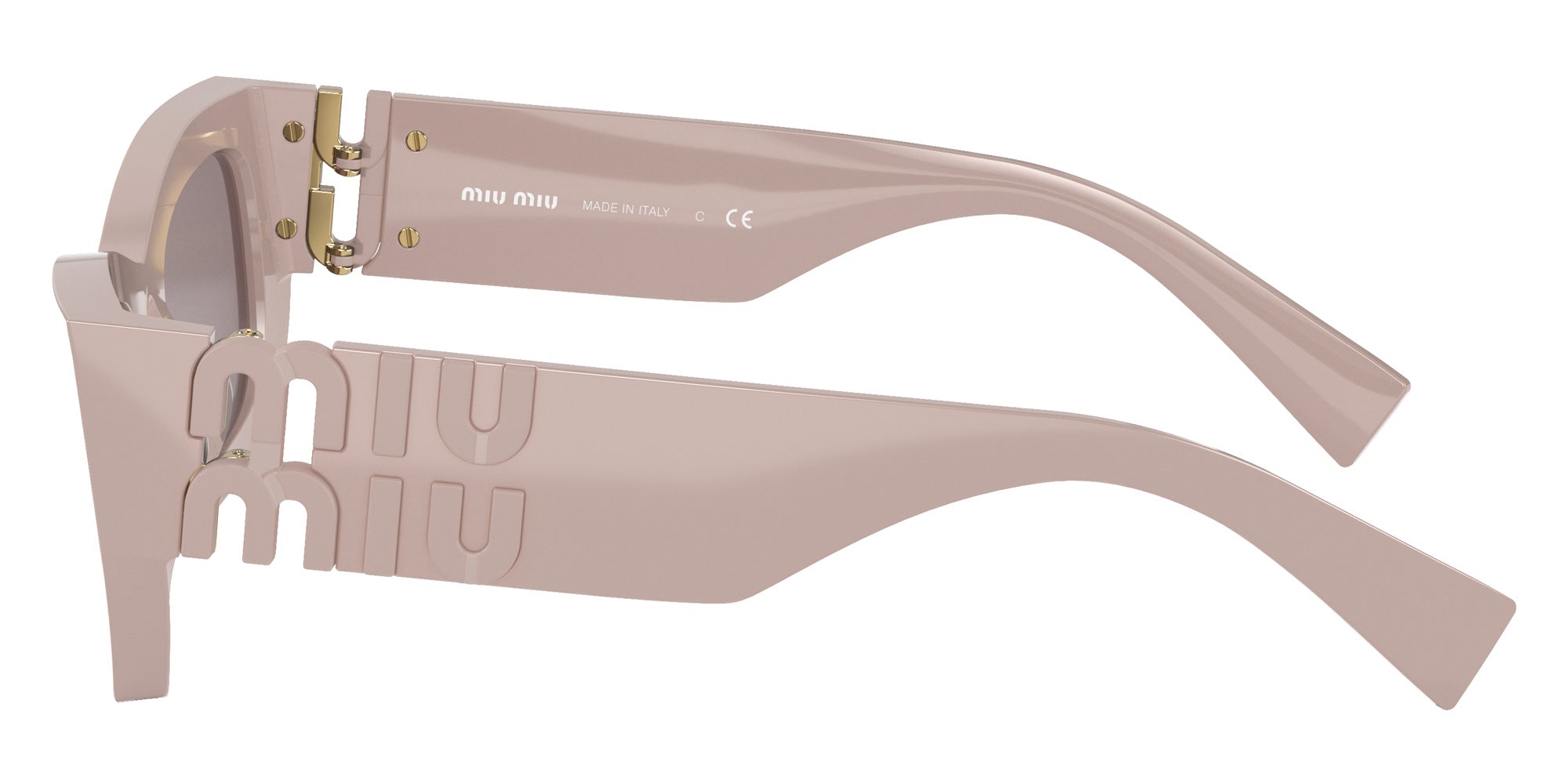 Miu Miu MU 09WS Runway 17C6X1 53 - Pink / Purple Brown #id:mu09ws17c6x1_s:100110