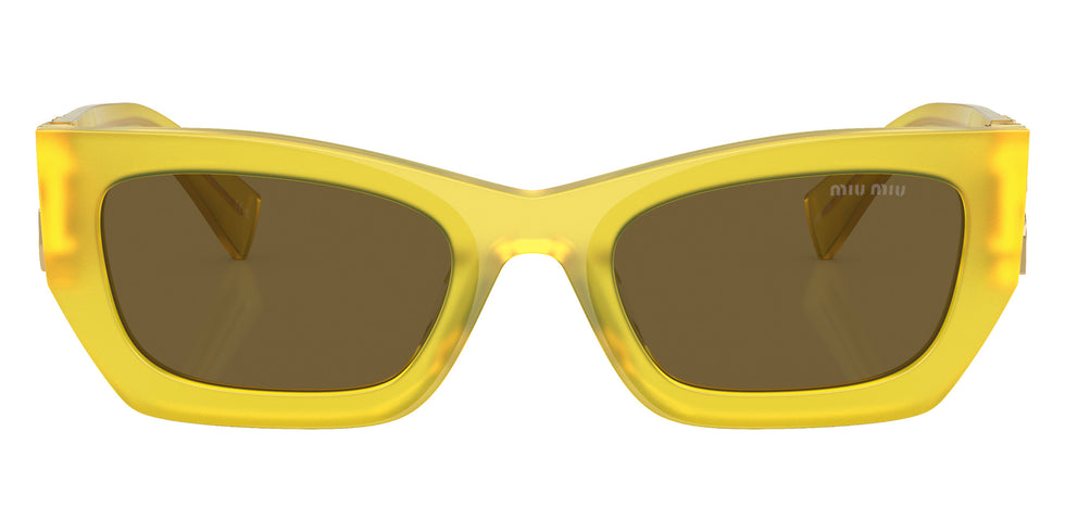 Miu Miu MU 09WS 17L01T 53 - Ananas Opal / Dark Brown #id:mu09ws17l01t_s:106100