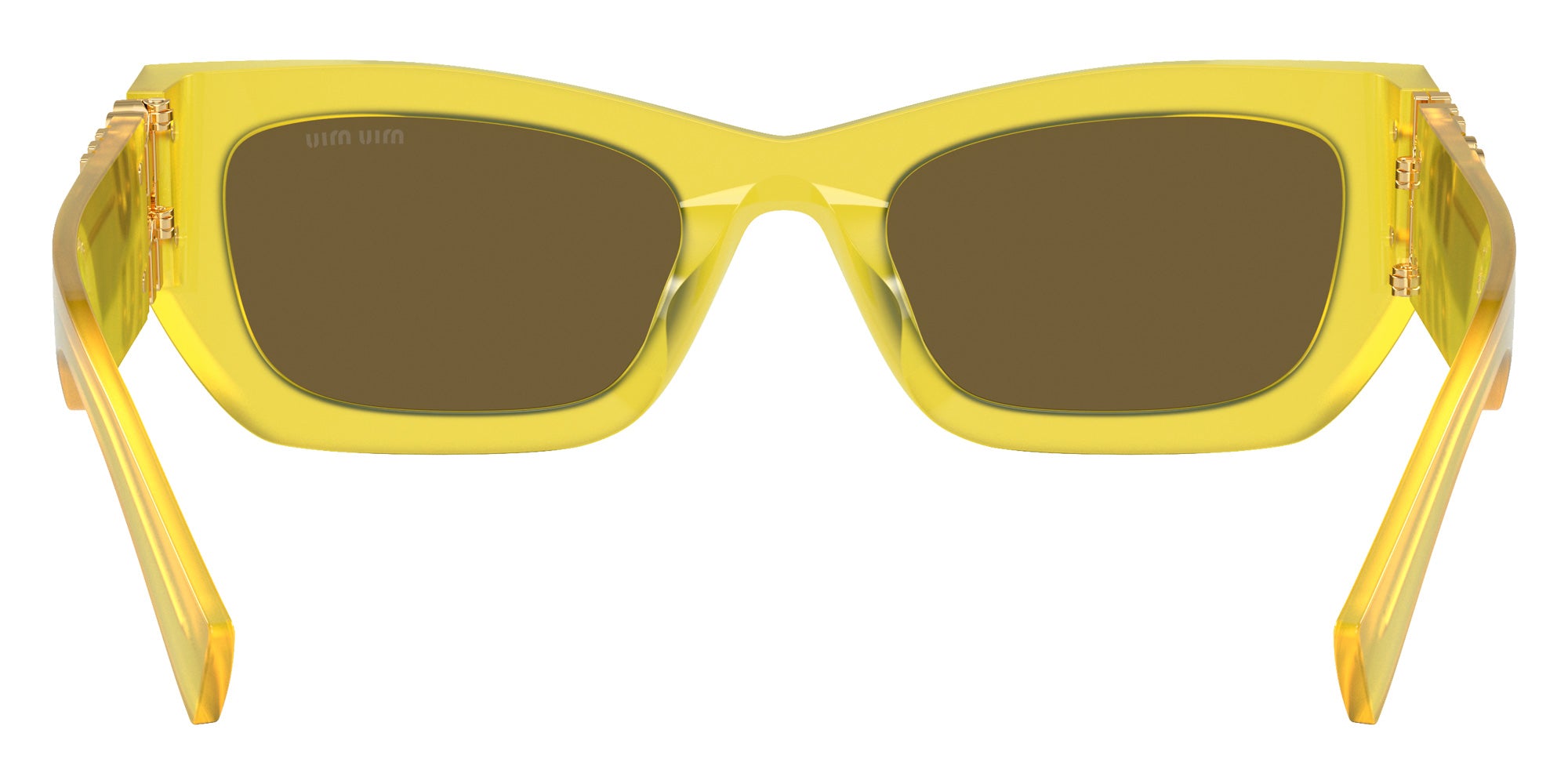 Miu Miu MU 09WS 17L01T 53 - Ananas Opal / Dark Brown #id:mu09ws17l01t_s:106115