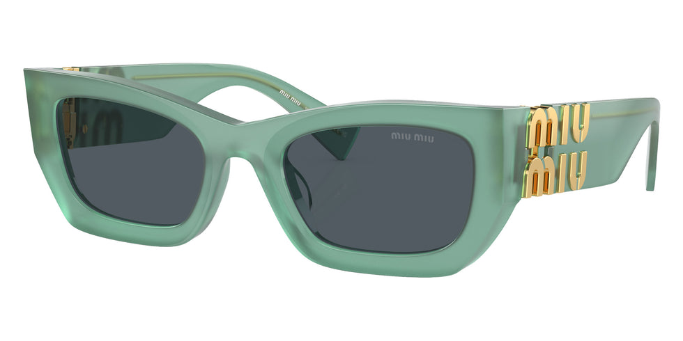 Miu Miu MU 09WS 19L09T 53 - Ivy Opal / Dark Gray #id:mu09ws19l09t_s:110105