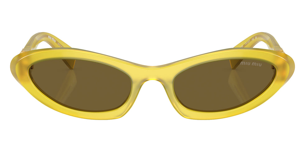 Miu Miu MU 09YS 17L01T 54 - Ananas Opal / Dark Brown #id:mu09ys17l01t_s:102100