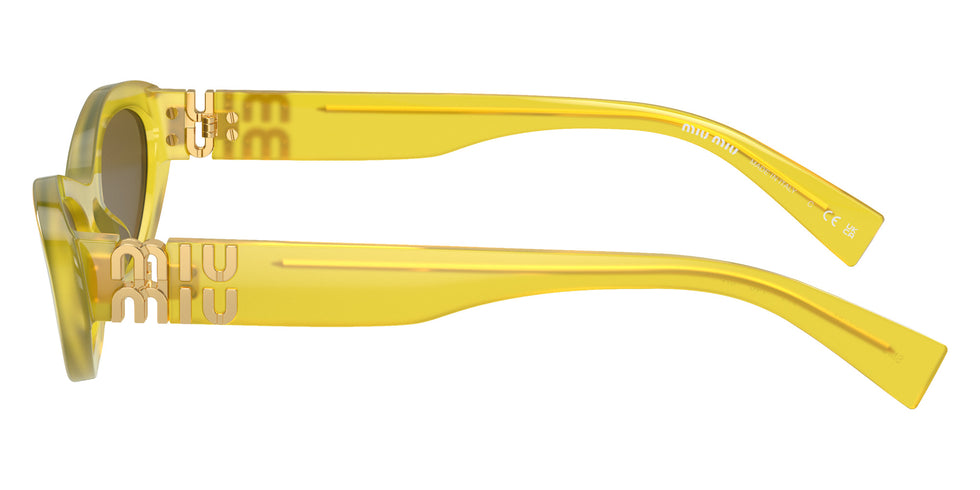 Miu Miu MU 09YS 17L01T 54 - Ananas Opal / Dark Brown #id:mu09ys17l01t_s:102110