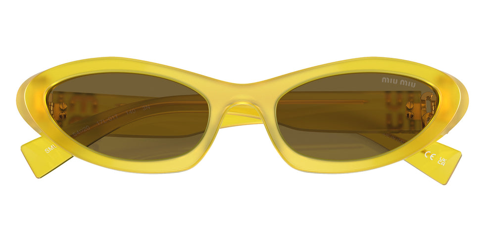 Miu Miu MU 09YS 17L01T 54 - Ananas Opal / Dark Brown #id:mu09ys17l01t_s:102120