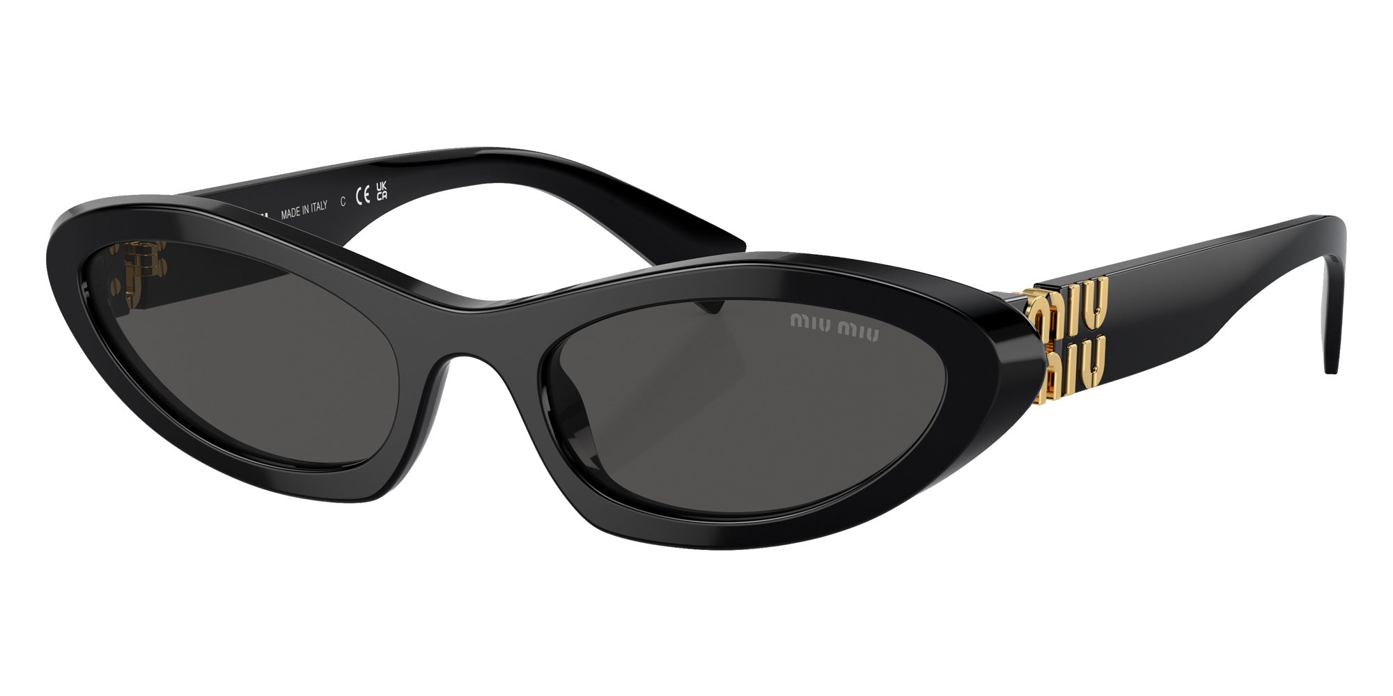 Miu Miu MU 09YS 1AB5S0 54 - Black / Dark Gray #id:mu09ys1ab5s0_s:104105