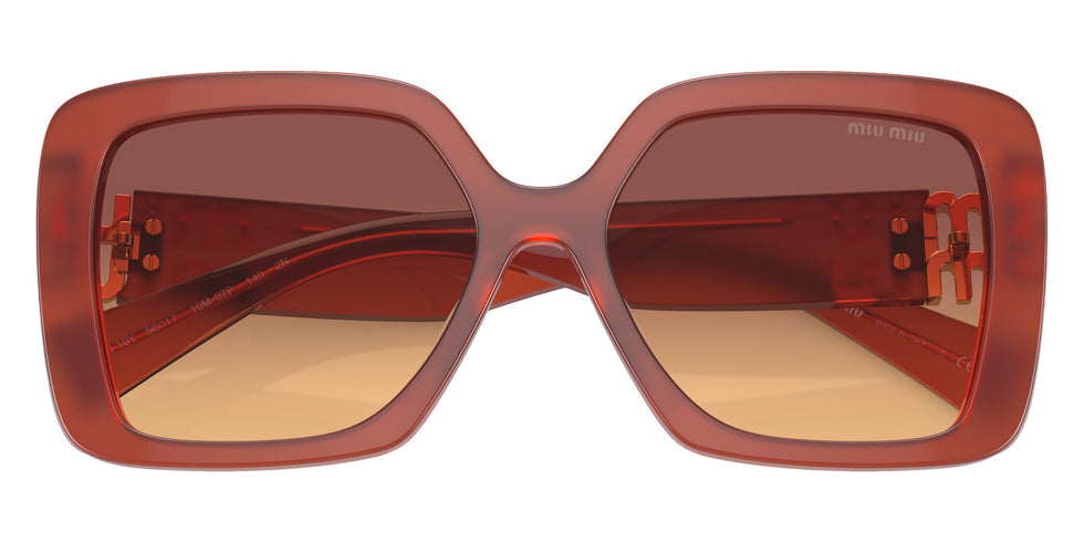Miu Miu MU 10YS 10M07P 56 - Cognac Opal / Orange Gradient Violet #id:mu10ys10m07p_s:100120