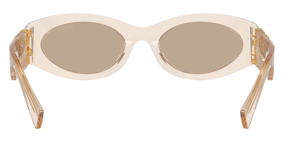 Miu Miu MU 11WS 11T40F 54 - Sand Transparent / Dark Brown #id:mu11ws11t40f_s:100115