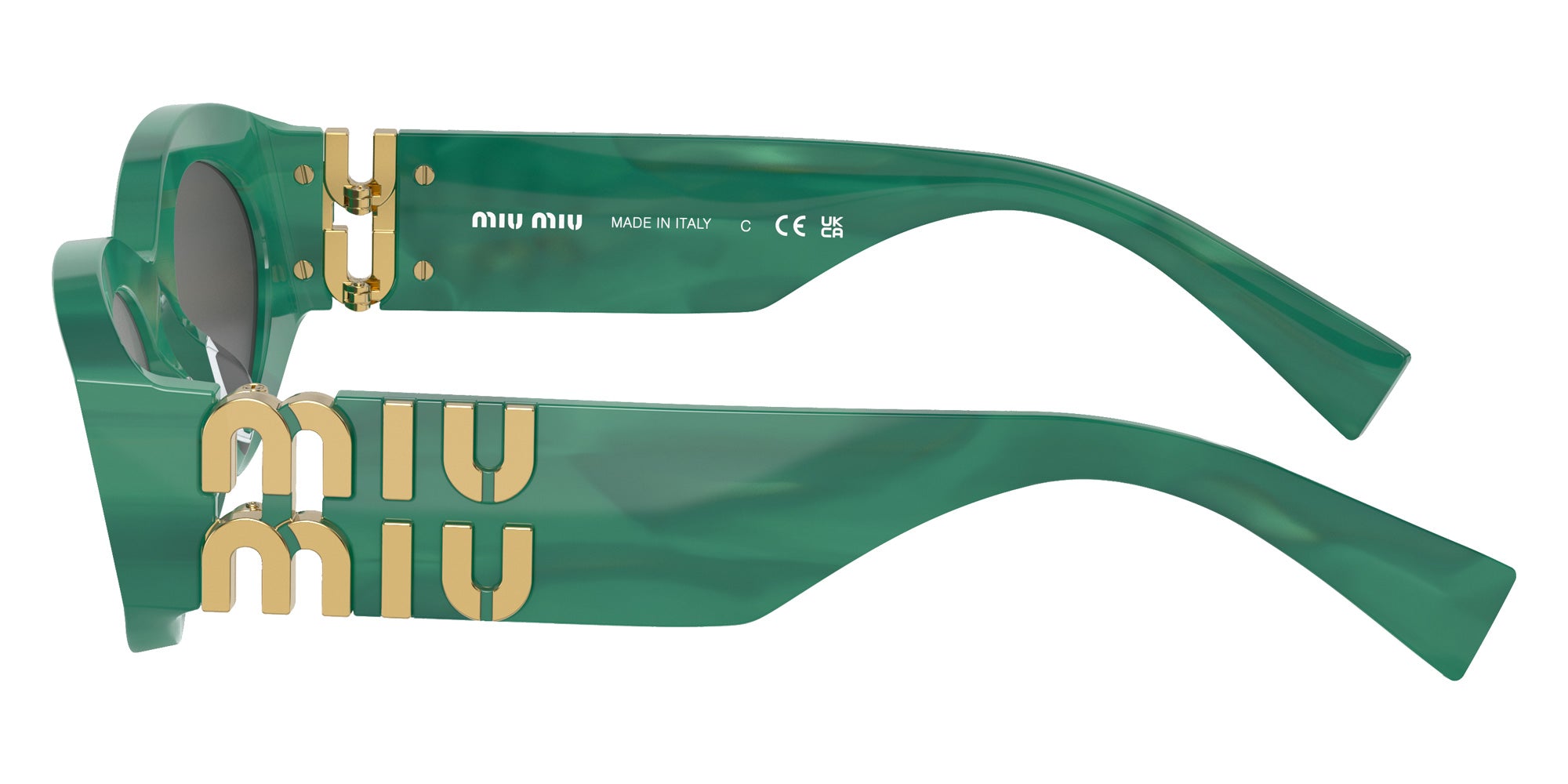 Miu Miu MU 11WS 15H5S0 54 - Green / Dark Gray #id:mu11ws15h5s0_s:102110