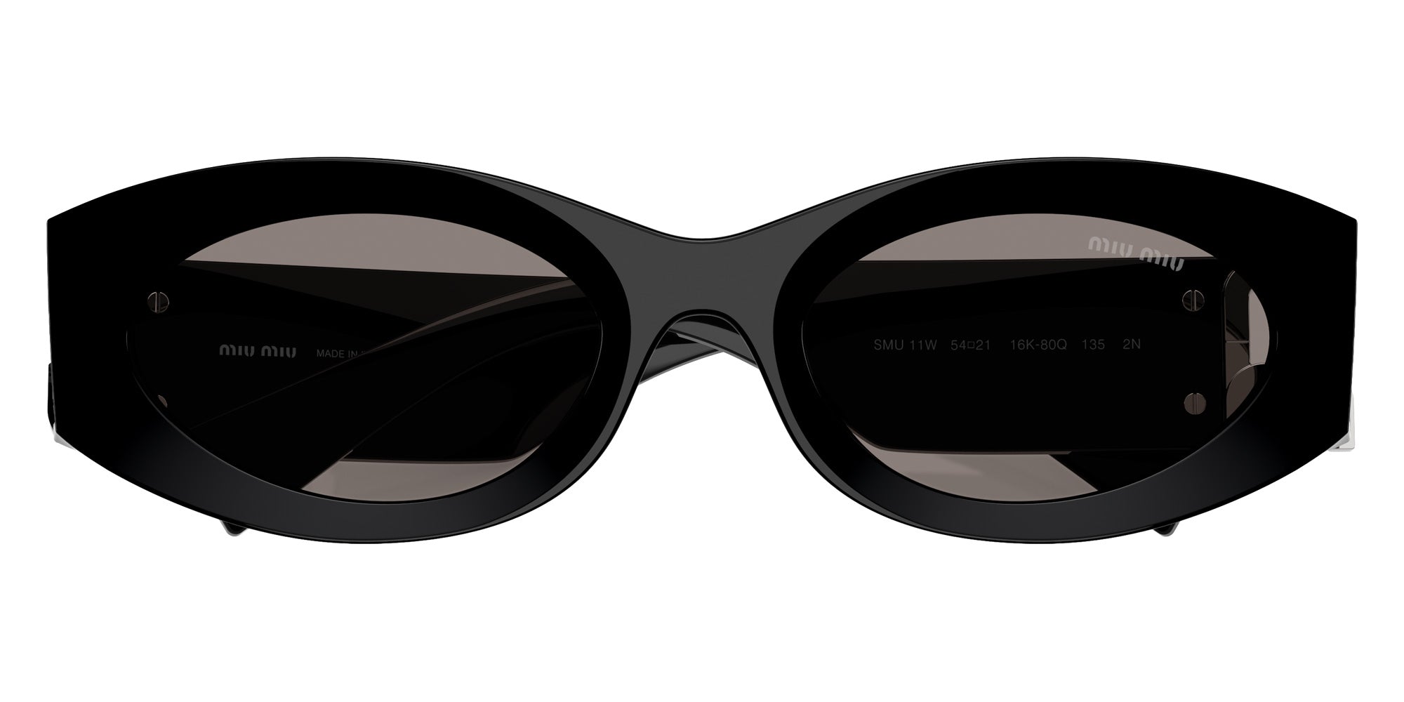 Miu Miu MU 11WS 16K80Q 54 - Black #id:mu11ws16k80q_s:100120
