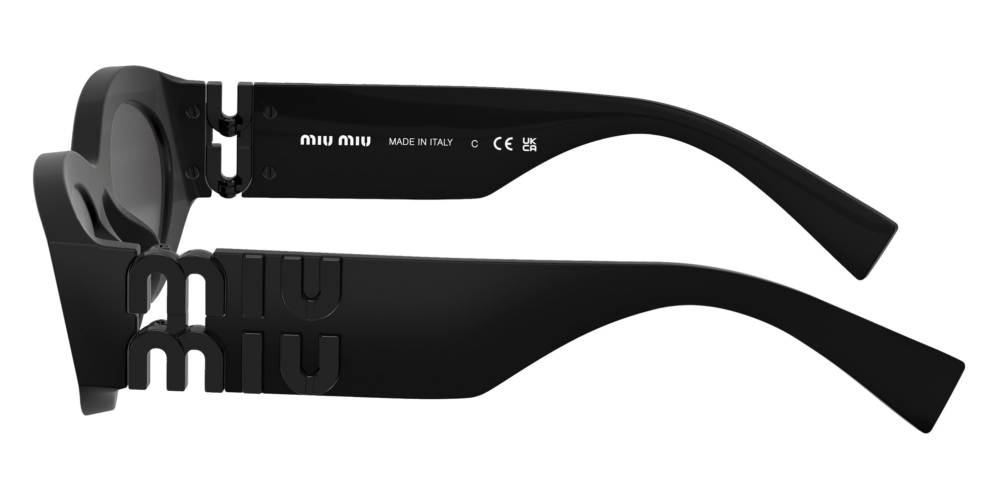 Miu Miu MU 11WS 1BO5S0 54 - Matte Black / Dark Gray #id:mu11ws1bo5s0_s:104110