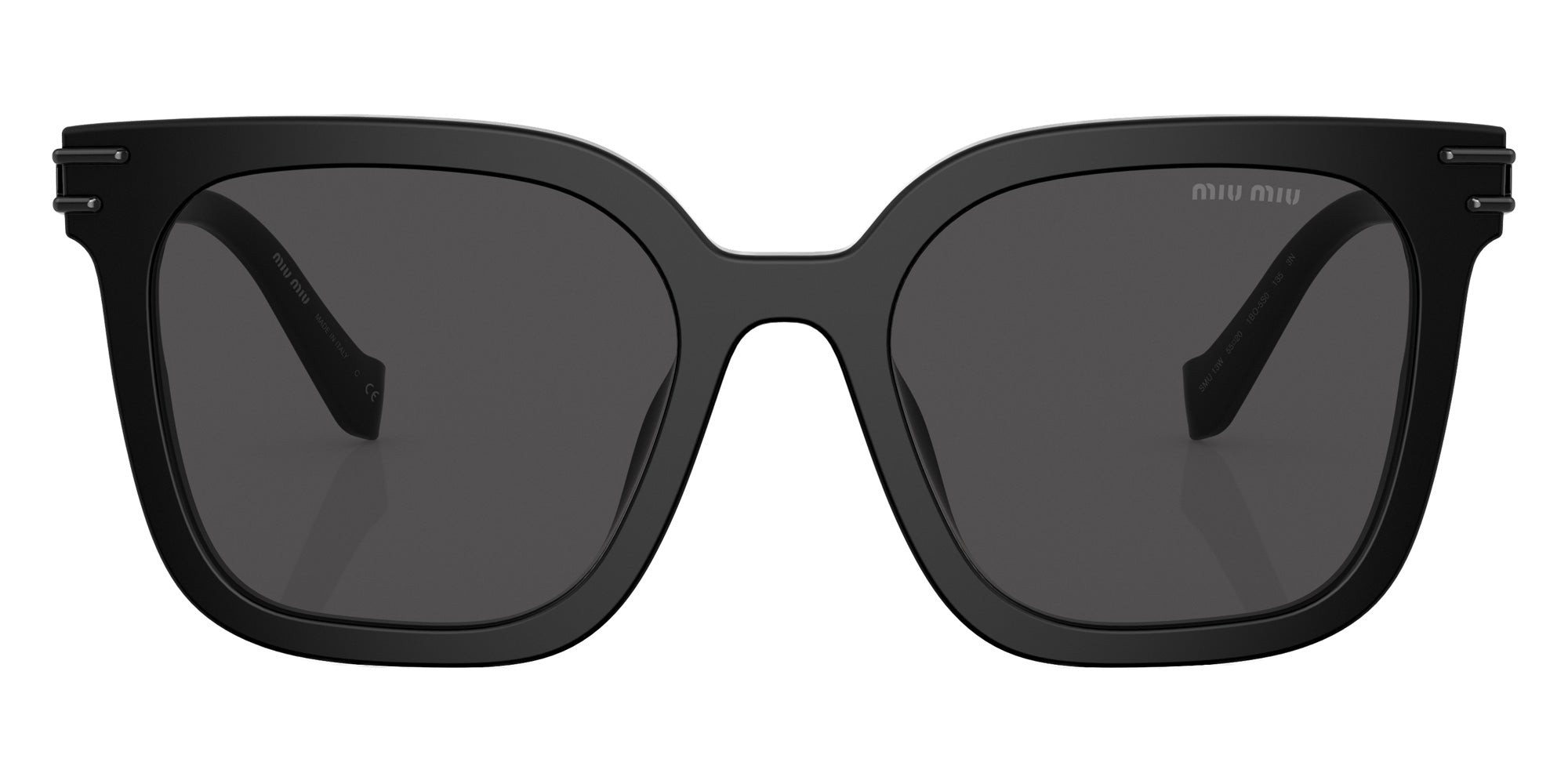 Miu Miu MU 13WS 1BO5S0 55 - Matte Black / Dark Gray #id:mu13ws1bo5s0_s:100100