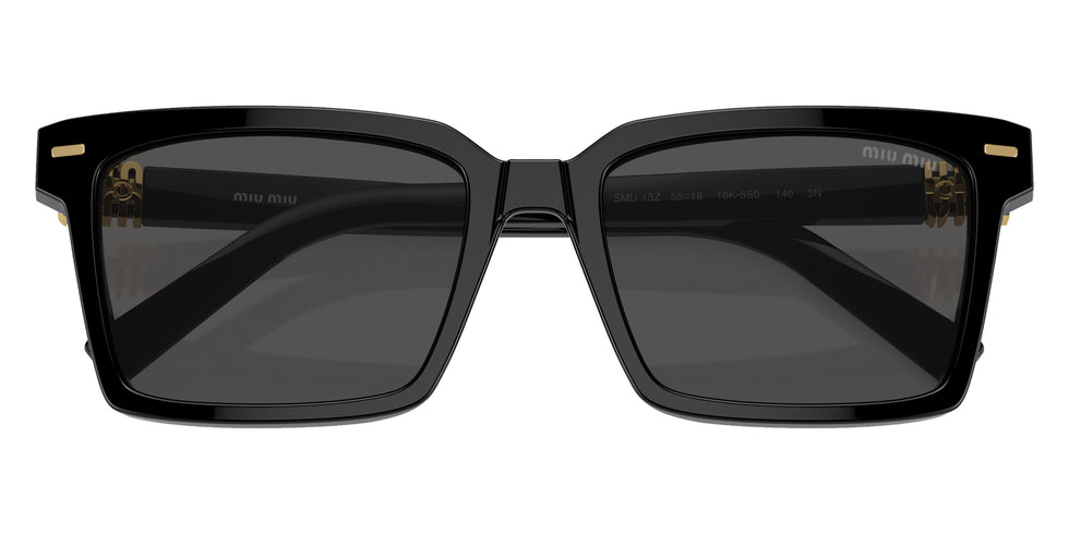 Miu Miu MU 13ZS 16K5S0 55 - Black / Dark Gray #id:mu13zs16k5s0_s:100120