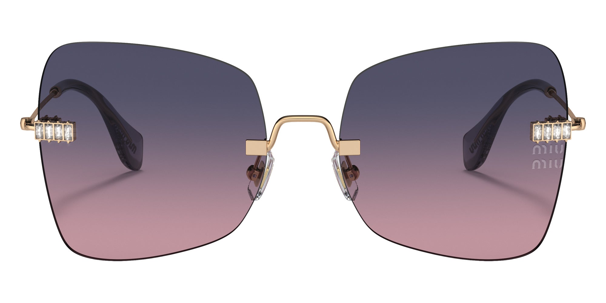 Miu Miu MU 50WS 7OE06N 59 - Antique Gold / Pink Gradient Blue #id:mu50ws7oe06n_s:100100