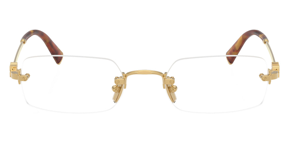 Miu Miu MU 50YV 5AK1O1 50 - Gold #id:mu50yv5ak1o1_s:108100