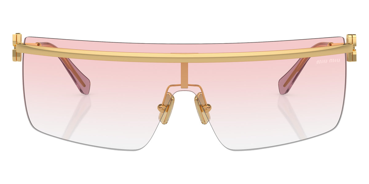 Miu Miu MU 50ZS 5AK80D 142 - Gold / Clear Gradient Pink #id:mu50zs5ak80d_s:100100