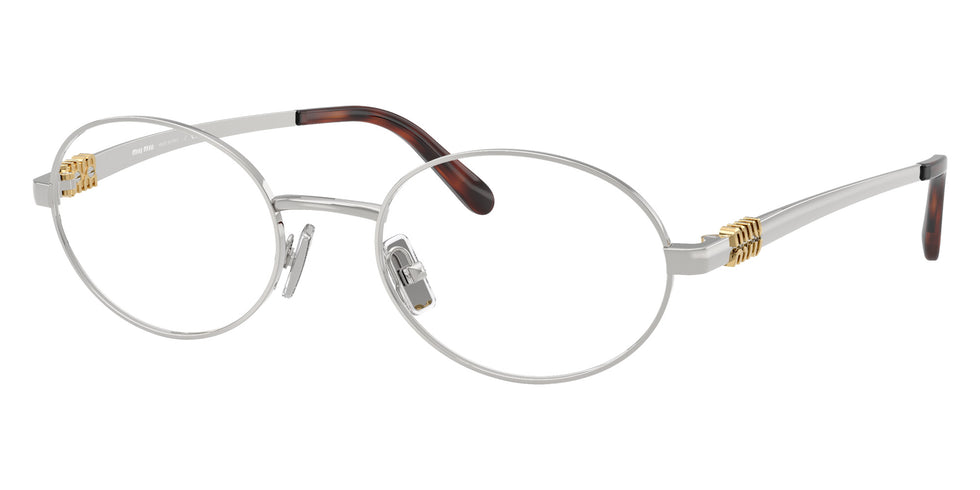 Miu Miu MU 50ZV 1BC1O1 50 - Silver #id:mu50zv1bc1o1_s:100105