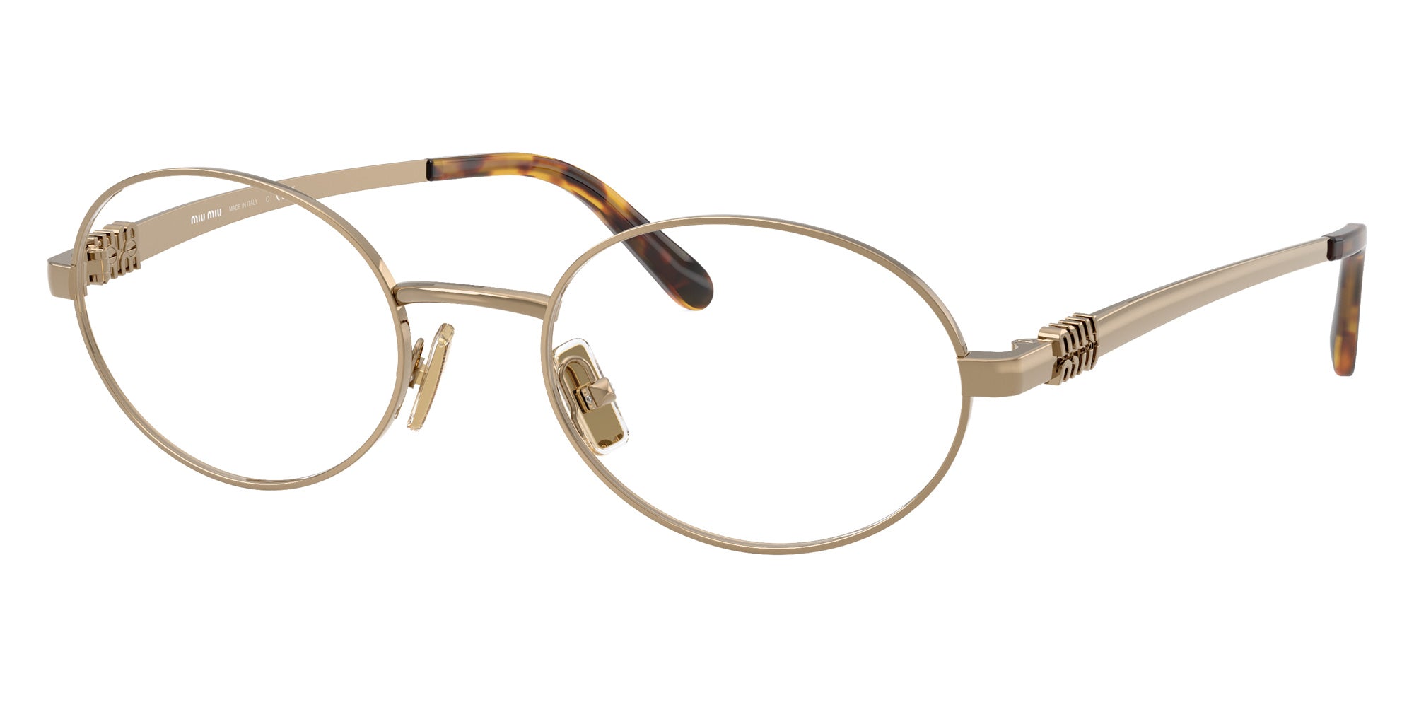 Miu Miu MU 50ZV 7OE1O1 50 - Old Gold #id:mu50zv7oe1o1_s:112105