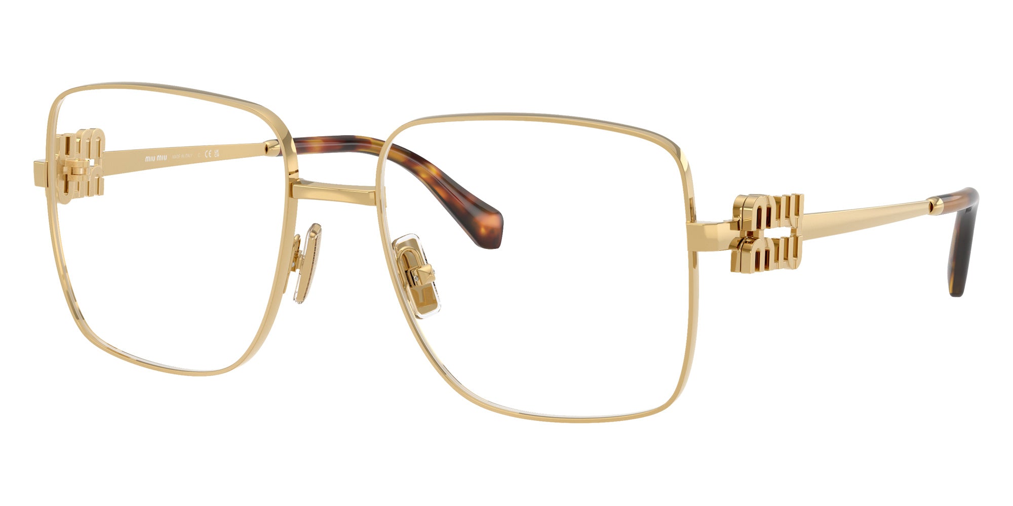 Miu Miu MU 51XV 5AK1O1 54 - Gold #id:mu51xv5ak1o1_s:102105