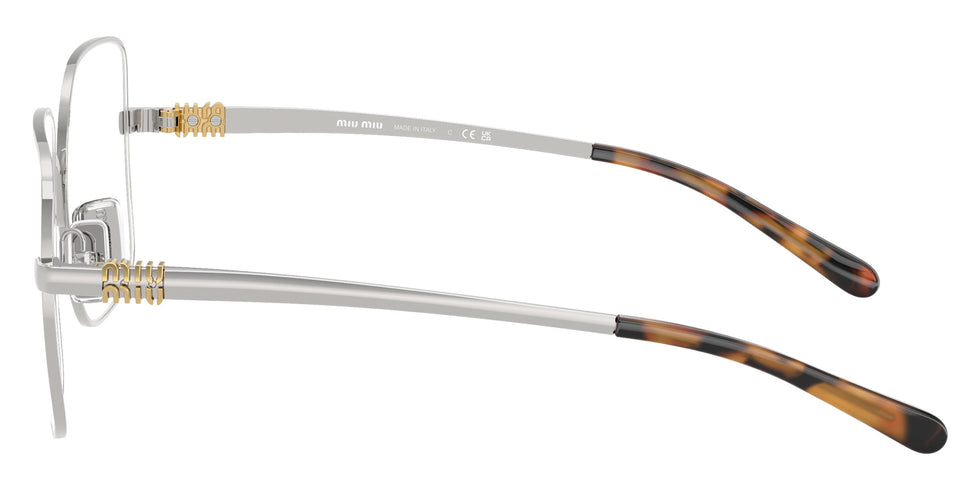 Miu Miu MU 51YV 1BC1O1 53 - Silver #id:mu51yv1bc1o1_s:100110