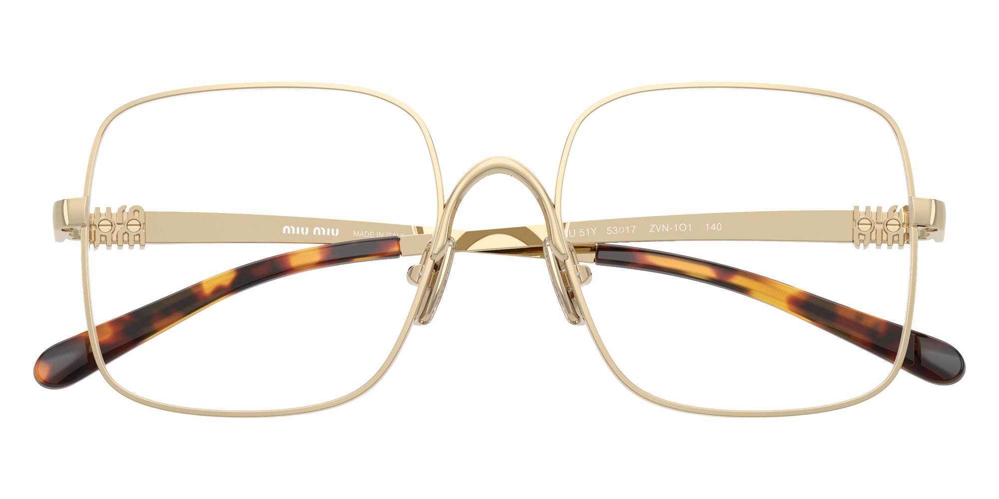 Miu Miu MU 51YV ZVN1O1 53 - Pale Gold #id:mu51yvzvn1o1_s:106120