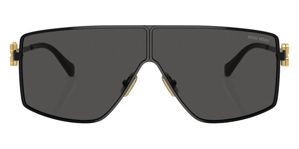 Miu Miu MU 51ZS 1AB5S0 69 - Black / Dark Gray #id:mu51zs1ab5s0_s:100100