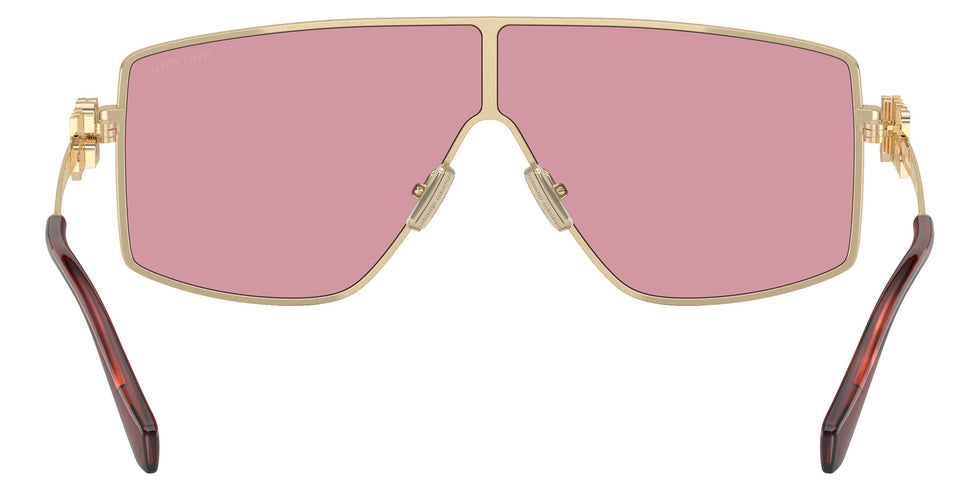 Miu Miu MU 51ZS ZVN50D 69 - Pale Gold / Bordeaux Mirrored #id:mu51zszvn50d_s:100115