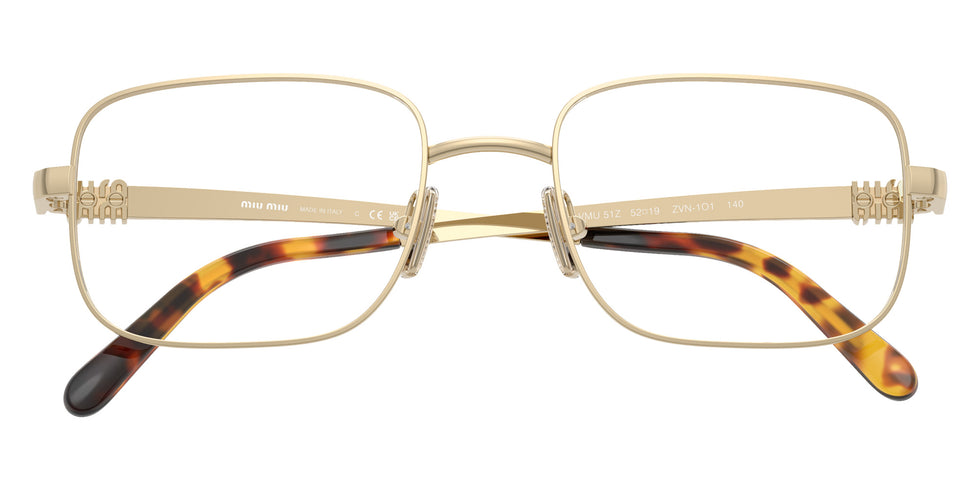 Miu Miu MU 51ZV ZVN1O1 50 - Pale Gold #id:mu51zvzvn1o1_s:112120