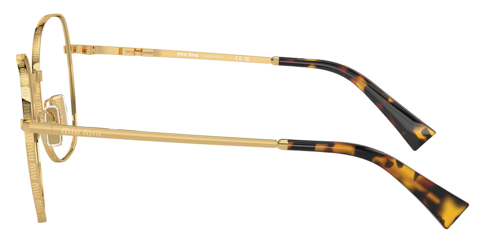 Miu Miu MU 52VV 5AK1O1 56 - Gold #id:mu52vv5ak1o1_s:100110