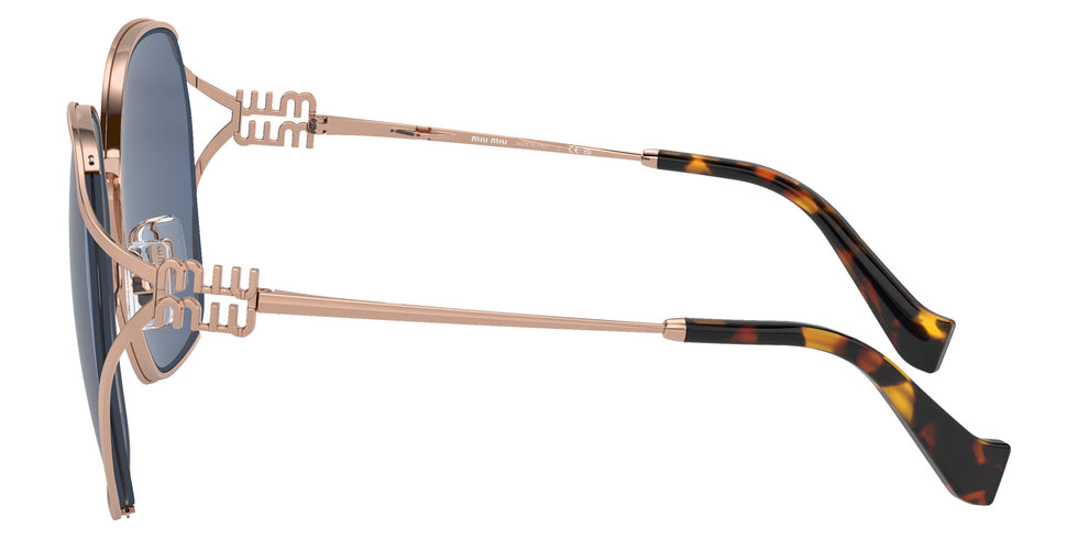 Miu Miu MU 52WS ZVF1V1 60 - Rose Gold / Dark Blue #id:mu52wszvf1v1_s:100110