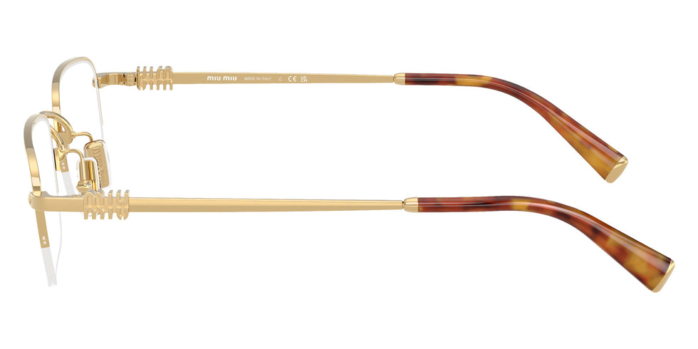 Miu Miu MU 52WV 5AK1O1 53 - Gold #id:mu52wv5ak1o1_s:100110