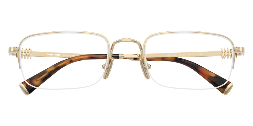 Miu Miu MU 52WV ZVN1O1 53 - Pale Gold #id:mu52wvzvn1o1_s:102120