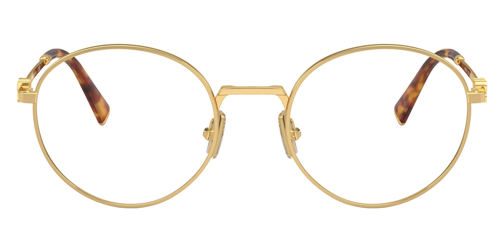 Miu Miu MU 52XV 5AK1O1 50 - Gold #id:mu52xv5ak1o1_s:100100