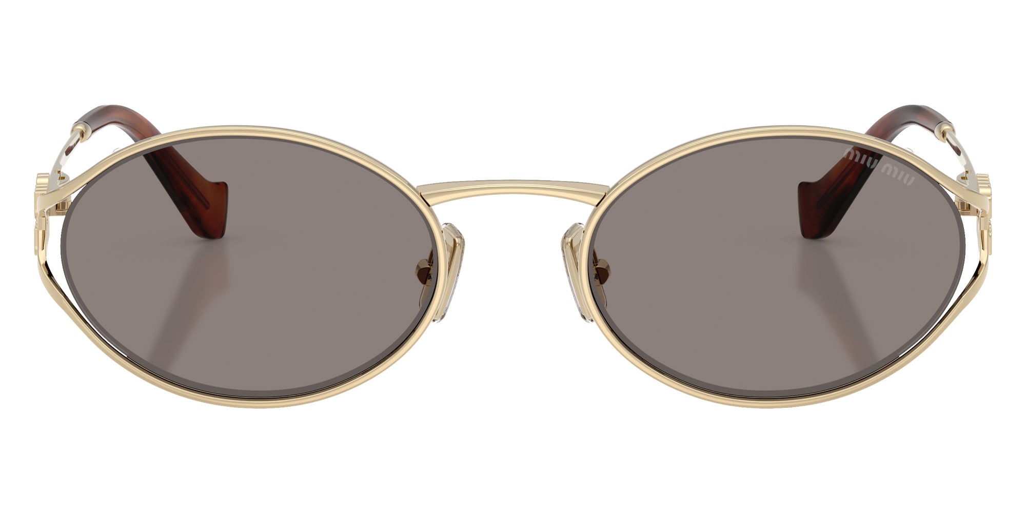 Miu Miu MU 52YS ZVN80Q 54 - Pale Gold / Dark Gray #id:mu52yszvn80q_s:100100