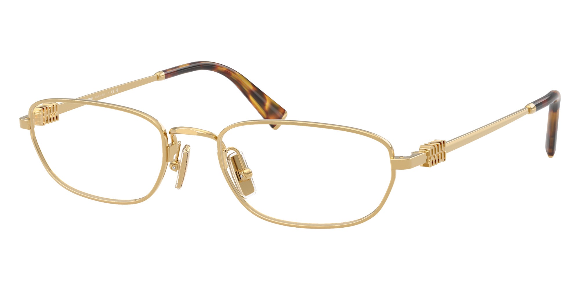 Miu Miu MU 52ZV 5AK1O1 53 - Gold #id:mu52zv5ak1o1_s:104105