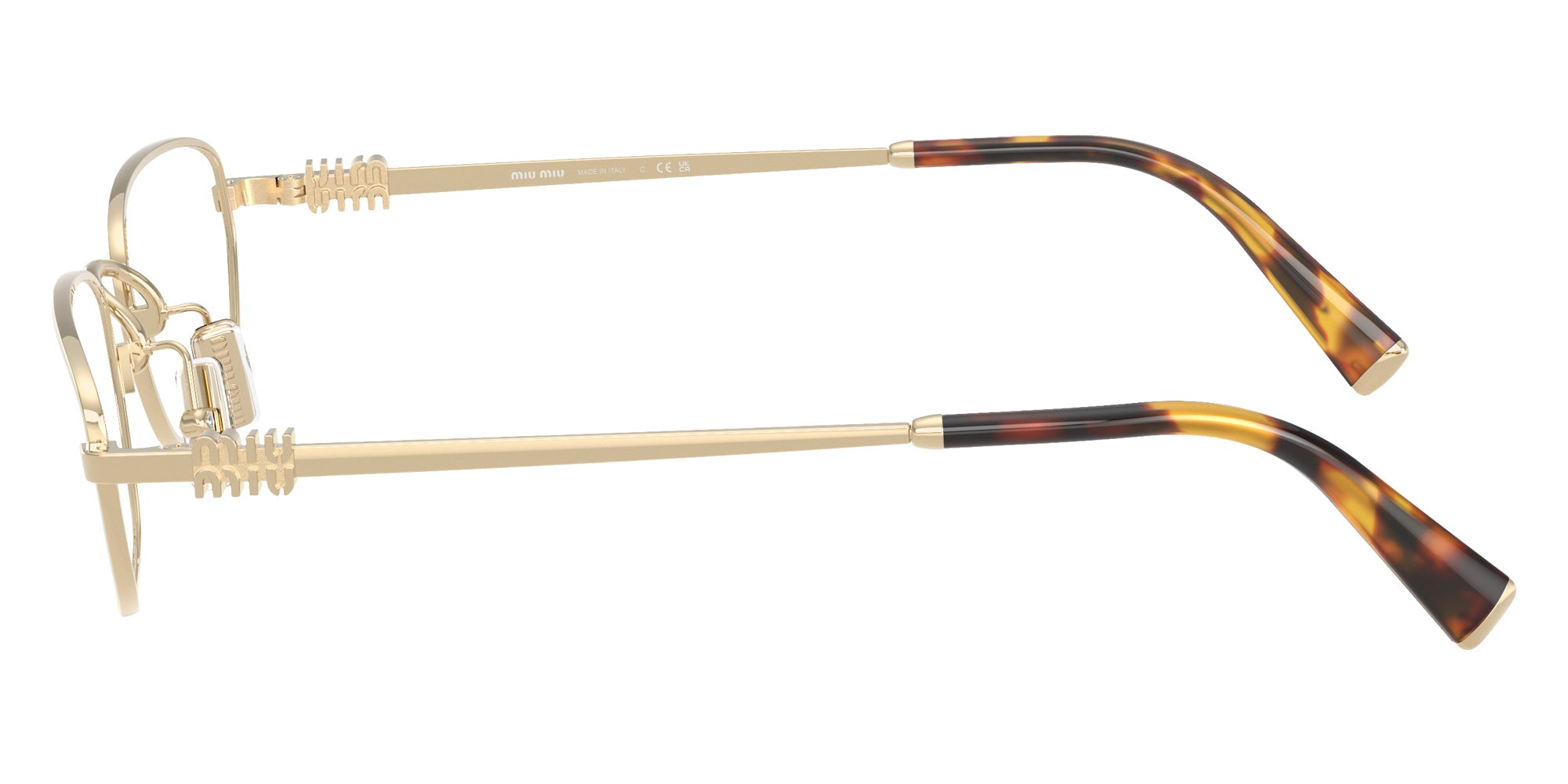 Miu Miu MU 52ZV ZVN1O1 53 - Pale Gold #id:mu52zvzvn1o1_s:106110