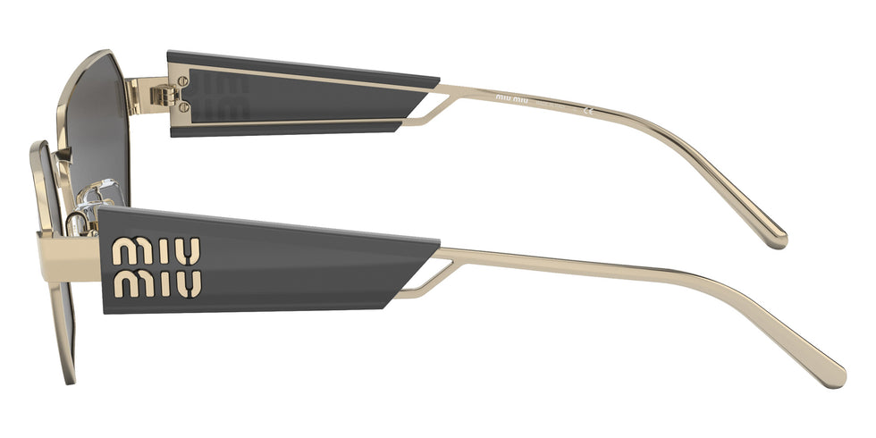 Miu Miu MU 53WS ZVN5S0 58 - Pale Gold / Dark Gray #id:mu53wszvn5s0_s:100110