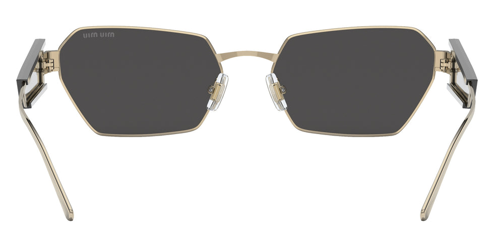 Miu Miu MU 53WS ZVN5S0 58 - Pale Gold / Dark Gray #id:mu53wszvn5s0_s:100115