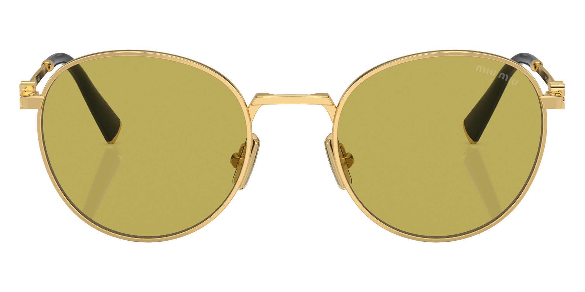 Miu Miu MU 55ZS 5AK07O 50 - Gold / Olive Green #id:mu55zs5ak07o_s:100100