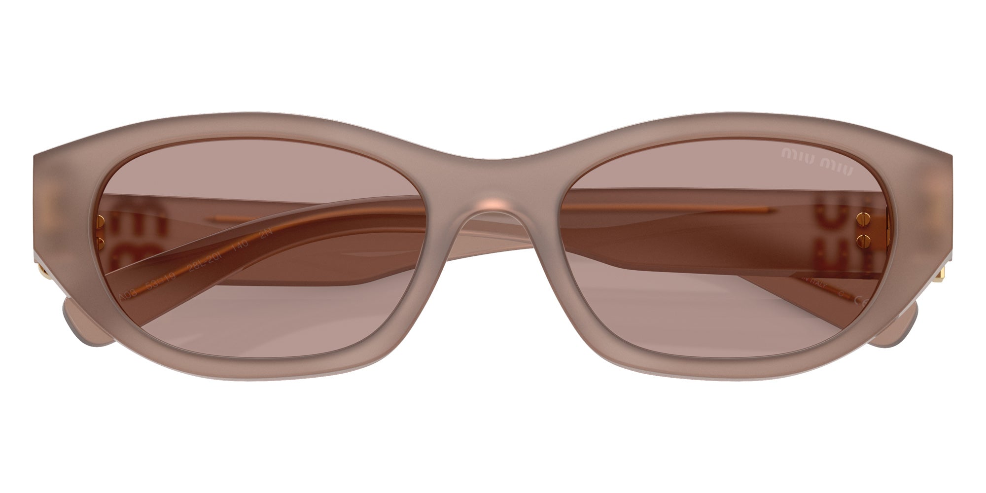 Miu Miu MU A03S 28L20I 53 - Gray #id:mua03s28l20i_s:102120