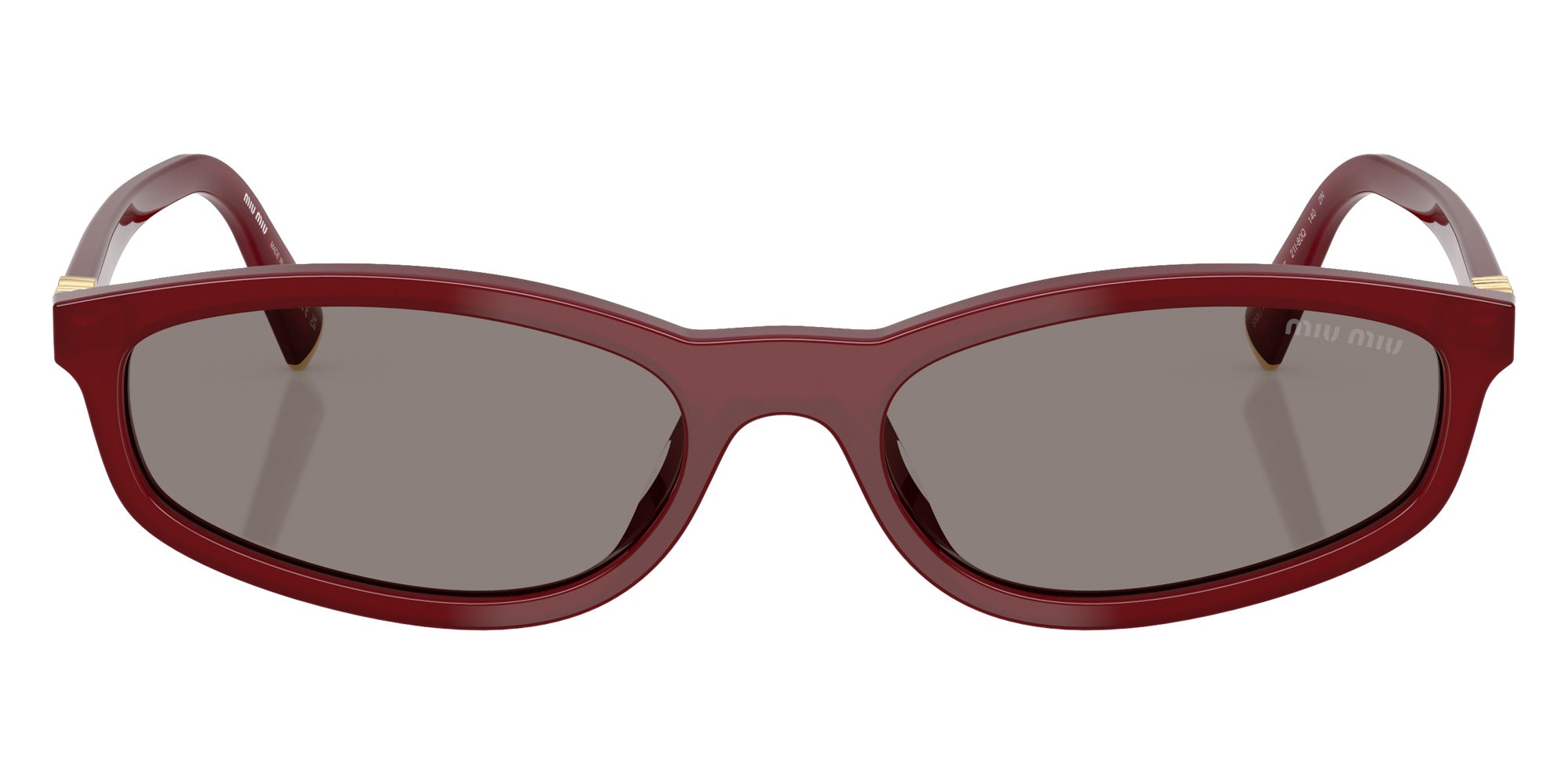 Miu Miu MU A06SF 21I80Q 54 - Opaline Bordeaux #id:mua06sf21i80q_s:100100