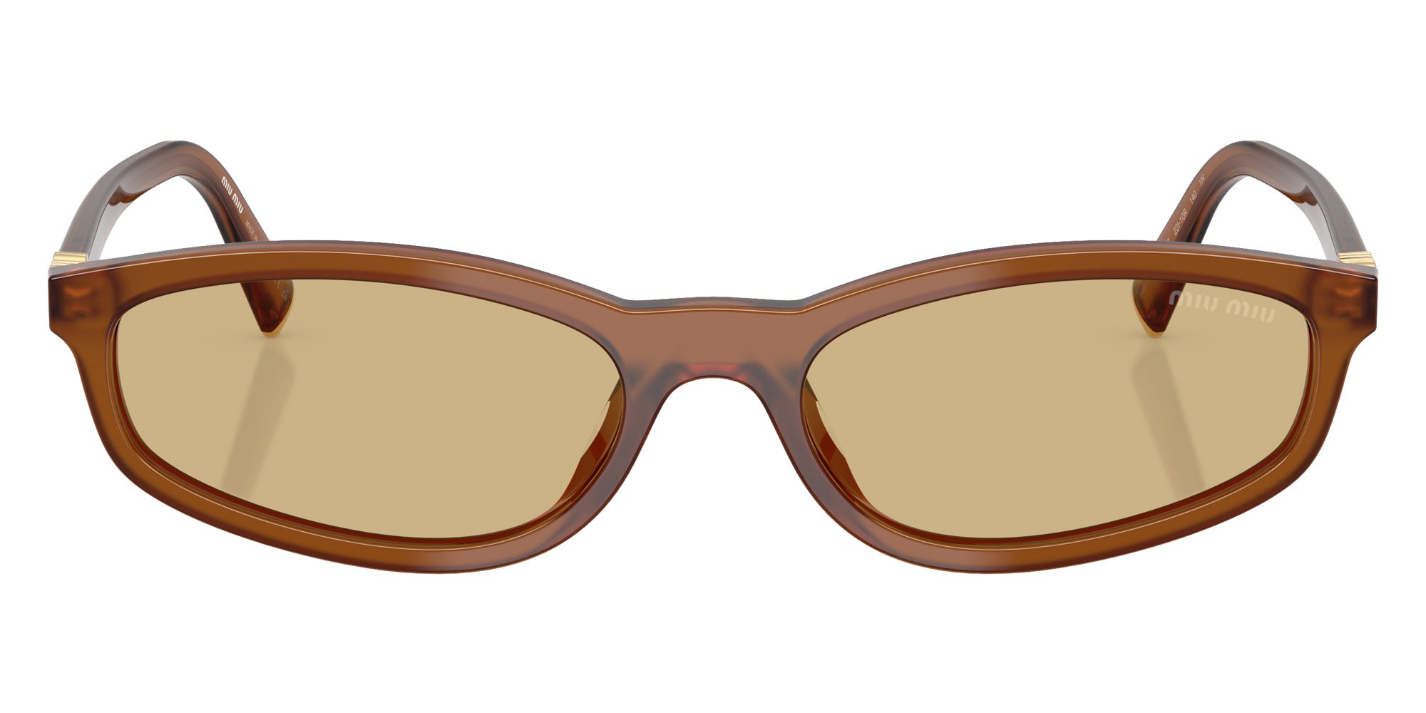 Miu Miu MU A06SF 22I10R 54 - Opaline Amber #id:mua06sf22i10r_s:102100
