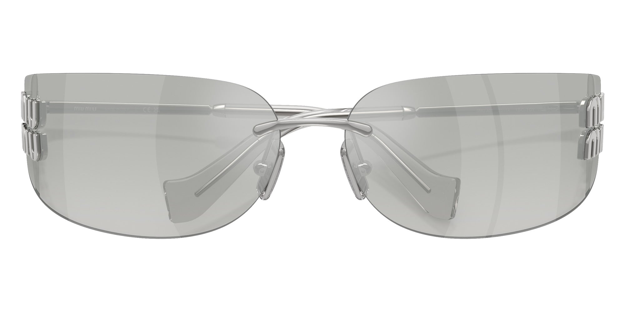 Miu Miu MU A51S 1BC10Y 75 - Silver #id:mua51s1bc10y_s:100120