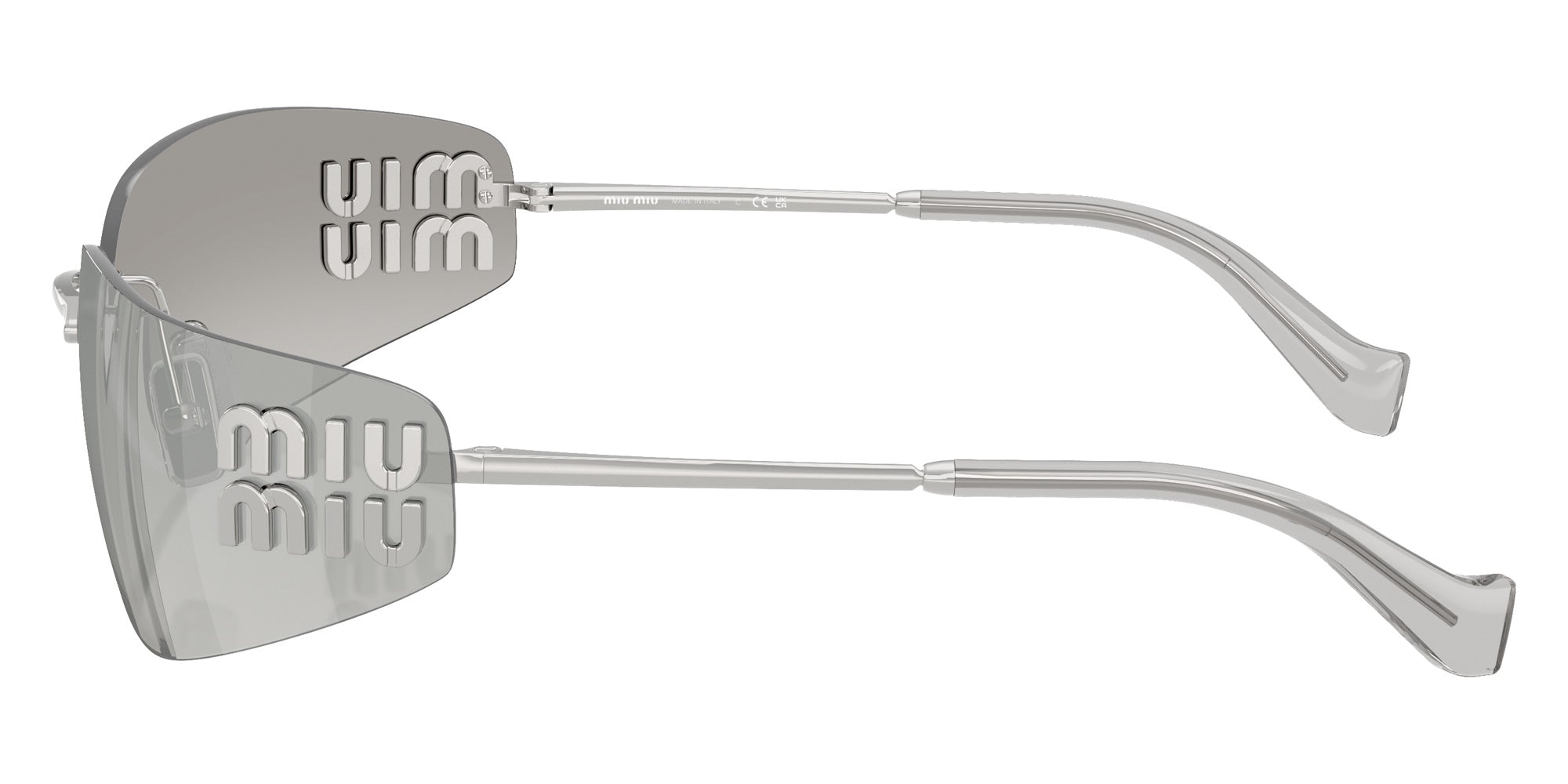 Miu Miu MU A51S 1BC10Y 75 - Silver #id:mua51s1bc10y_s:100110
