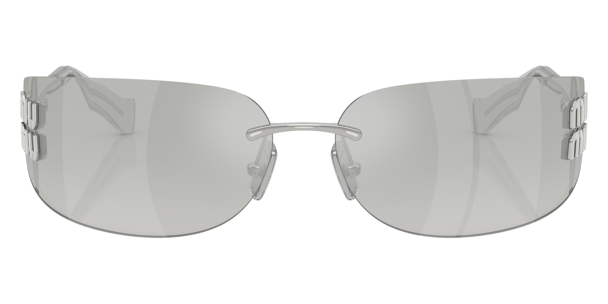Miu Miu MU A51S 1BC10Y 75 - Silver #id:mua51s1bc10y_s:100100