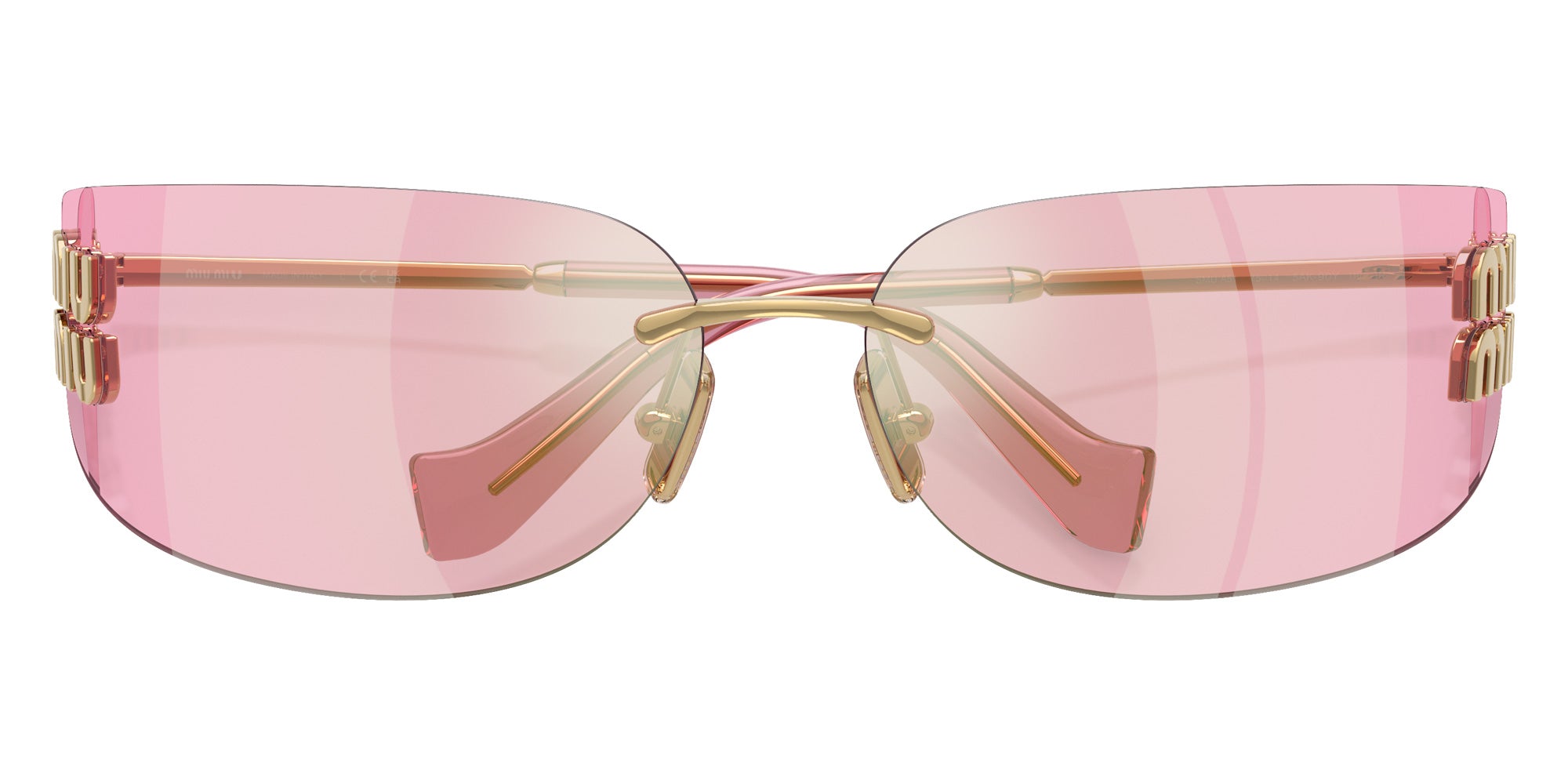 Miu Miu MU A51S 5AK90Y 75 - Gold #id:mua51s5ak90y_s:102120