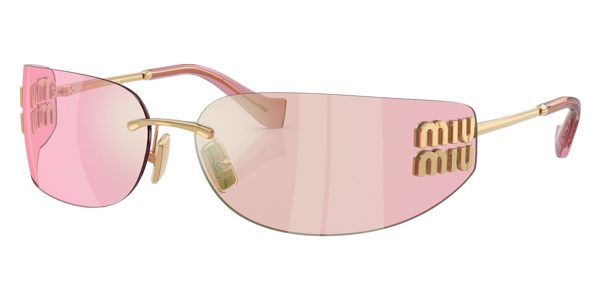 Miu Miu MU A51S 5AK90Y 75 - Gold #id:mua51s5ak90y_s:102105