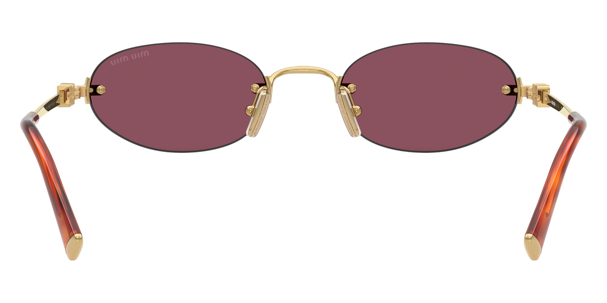 Miu Miu MU A54S 5AK20Y 51 - Gold #id:mua54s5ak20y_s:100115