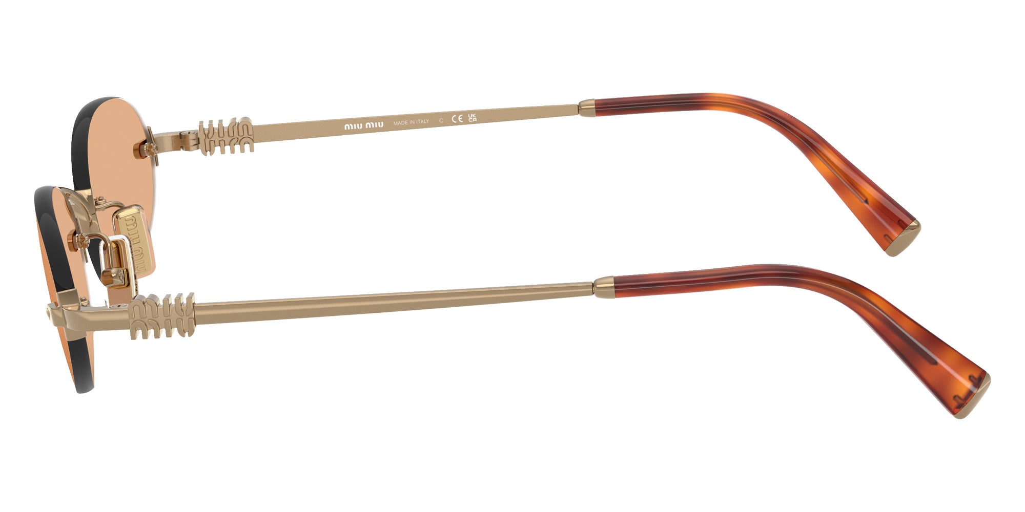 Miu Miu MU A54S 7OE90X 51 - Brass #id:mua54s7oe90x_s:102110